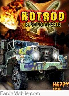 بازی موبایل : HotRod. Burning Wheels